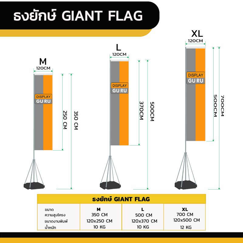 ธงยักษ์,ธงผ้า,ธงโปรโมทน่าร้าน,Giant Flag ,แบนเนอร์ผ้า ,งานพิมพ์ผ้า ,งานพิมพ์ครบวงจร